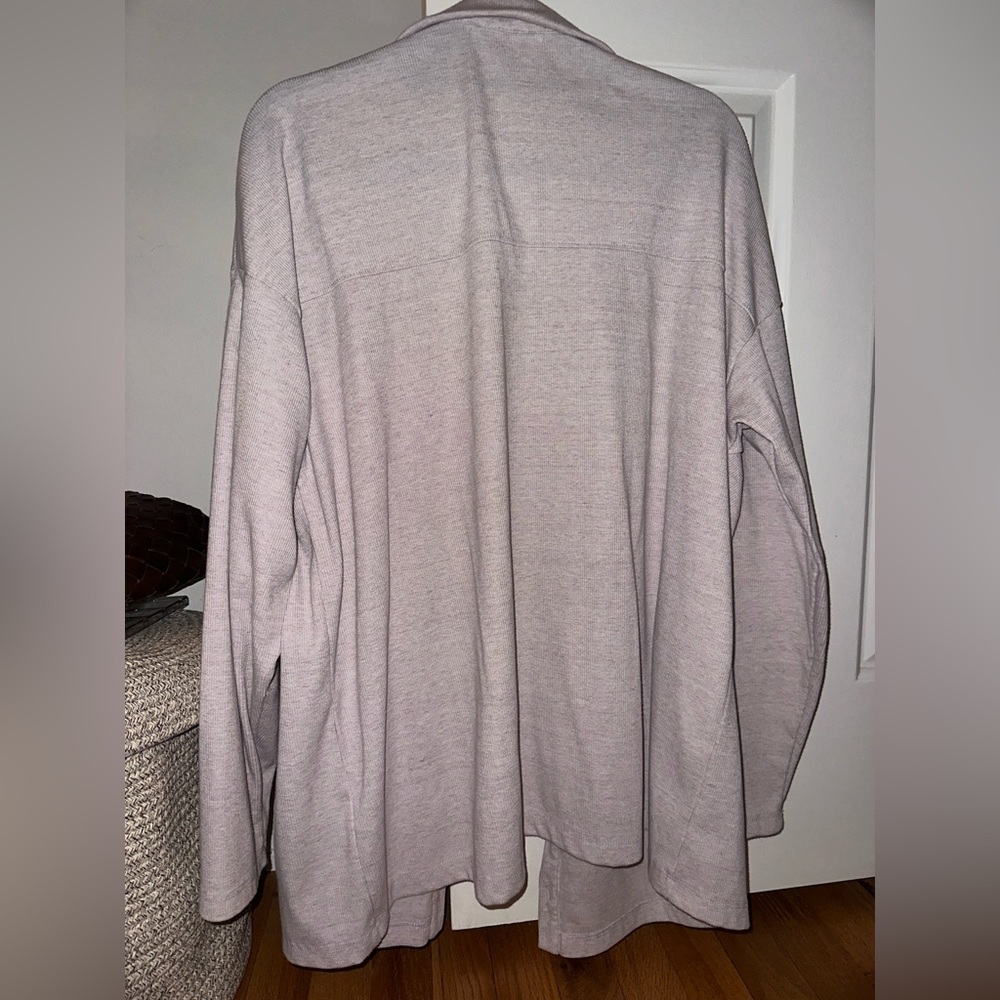 Project Social T Oversized Ribbed Button Down Cardigan – Large - Picture 4 of 5